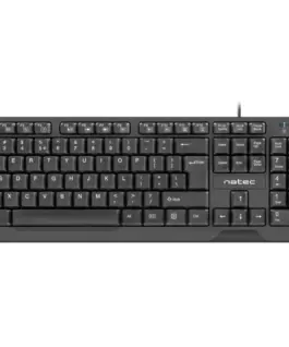 Alternative view of Natec Keyboard Trout Slim 1.8m черен USB