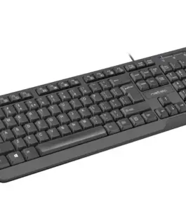 Natec Keyboard Trout Slim 1.8m черен USB