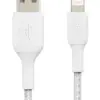 Belkin кабел оплетка USB-Lightning 1m бял