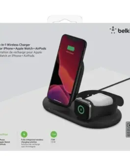 Alternative view of Belkin Wireless Charging 3in1 Pad черен