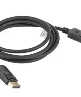 Lanberg кабел DisplayPort M/M 4K 1.8M черен