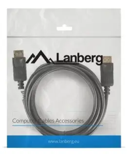 Alternative view of Lanberg кабел DisplayPort M/M 4K 3M черен