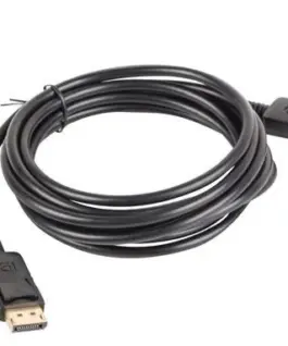 Lanberg кабел DisplayPort M/M 4K 3M черен