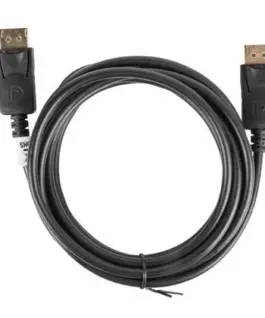 Lanberg кабел DisplayPort M/M 4K 3M черен