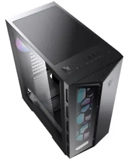 Alternative view of MSI Case MPG GUNGNIR 110R TEMPEчервен GLASS 2USB 3.0