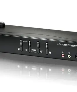ATEN 4-Port USB 3.0 4K DP KVMP Switch CS1924-AT-G