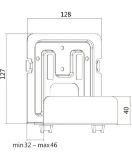 Alternative view of LogiLink Universal holder for media players