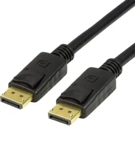 LogiLink DisplayPort 1.4 кабел 8K/60Hz 2m черен