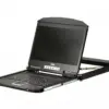ATEN 1U Ultra Short Depth WideScreen LCD Console