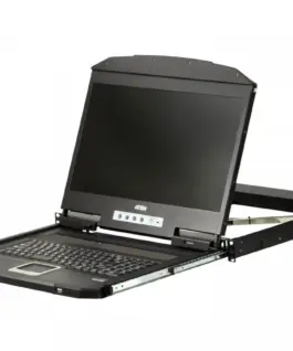 ATEN 1U Ultra Short Depth WideScreen LCD Console