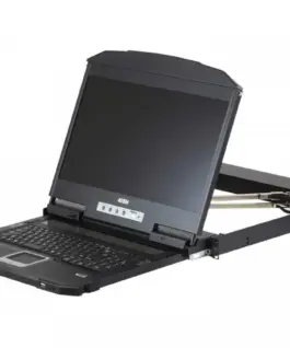 ATEN 1U Ultra Short Depth D. Rail FHD LCD Console