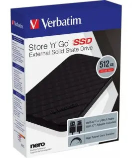 Verbatim Store n Go външен SSD 512 GB