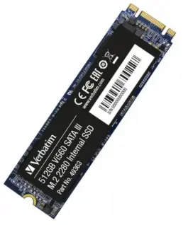 Alternative view of Verbatim SSD internal VI560 S3 SSD 512GB M.2 2280 SATA