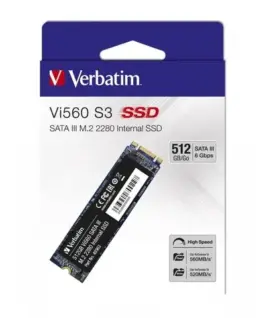 Verbatim SSD internal VI560 S3 SSD 512GB M.2 2280 SATA