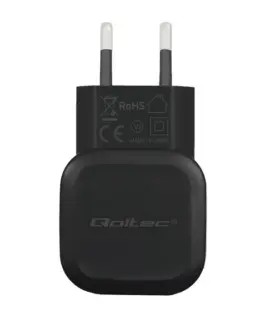 Alternative view of Qoltec зарядно 12W 5V 2.4A USB + Micro USB кабел