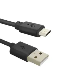 Qoltec зарядно 12W 5V 2.4A USB + Micro USB кабел