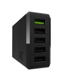 Green Cell зелен Cell GC ChargeSource 5 5xUSB 52W зарядно with fast charging Ultra Charge and Smart