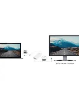 LogiLink USB-C to mini display port адаптер