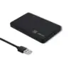 Qoltec Hard drive адаптерUSB2.0 HDD/SSD 2.5 SATA3 blac
