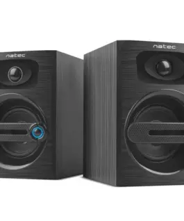 Natec Компютър Speakers 2.0 Cougar 6W RMS черен