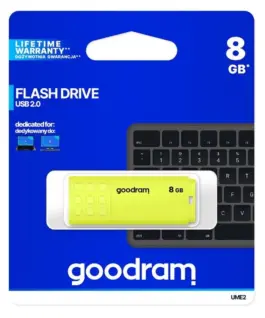 GOODRAM Pendrive UME2 8GB USB 2.0 жълт
