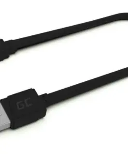 Green Cell кабел GCmatte USB-C flat 25 cm