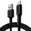 Green Cell кабел Ray USB-Lightning 120cm LED backlight