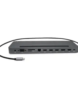 Alternative view of i-tec i-tec USB-C Metal Ergon omic Dock PD 85W