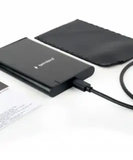 Alternative view of Gembird USB 3.1 2.5 Enclosure черен