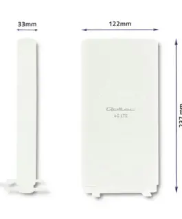 Qoltec Omnidirectional antenna 4G LTE 2xSMA 30dBi