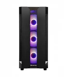 Alternative view of Chieftec GS-01B-OP Hunter Midi Tower 4xRGB Fan