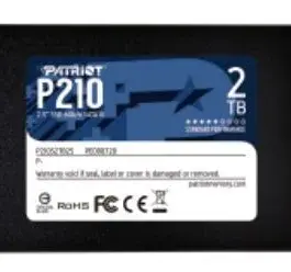 Patriot SSD 2TB P210 520/430 MB /s SATA III 2.5