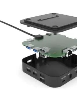 Alternative view of i-tec i-tec USB-C Dual Displa y Dock PD 100W