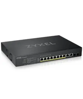 Alternative view of Zyxel XS1930-12HP PoE 375W 2x10GbE + 2xSFP+