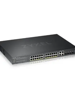 Alternative view of Zyxel GS2220-28HP 24xGbE L2 PoE Switch 1Y NCC Pro