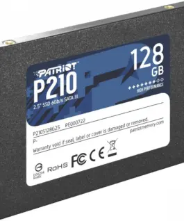 Patriot SSD 128GB P210 450/430 MB/s SATA III 2.5