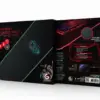 Gembird Gaming подложка за мишка L size with LED light effect