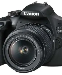 Alternative view of Canon Aparat lustrzanka EOS 2000D черен + 18-55DC + SB130+16GB 2728C054