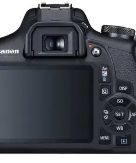 Canon Aparat lustrzanka EOS 2000D черен + 18-55DC + SB130+16GB 2728C054