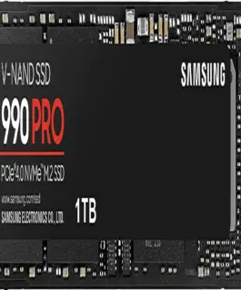 SSD диск SAMSUNG 990 PRO 1TB M.2 Type 2280 MZ-V9P1T0BW