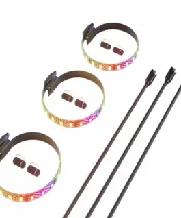 Комплект 3 бр. ARGB LED Ленти HYTE LS10 - 330 mm
