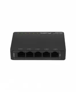 Lanberg Swich POE + Desktop 5 port 1GB DSP3-1005-60