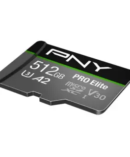 Alternative view of PNY памет card MicroSDXC Elite 512GB P-SDUX512U3100PRO-GE
