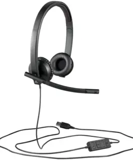 Слушалки Logitech USB H570e Stereo 981-000575 - USB
