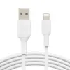 Belkin Belkin PVC USB-A to Ligh tning 15cm бял