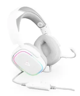 Alternative view of MODECOM MC-899 PROMETHEUS слушалки бял