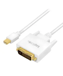 LogiLink Mini DisplayPort to DVI бял 3m