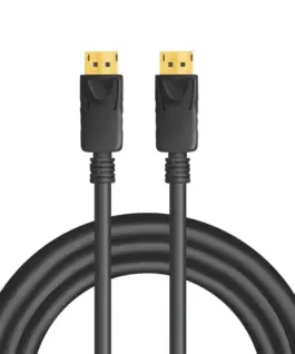 LogiLink DisplayPort 1.4 кабел черен 5m