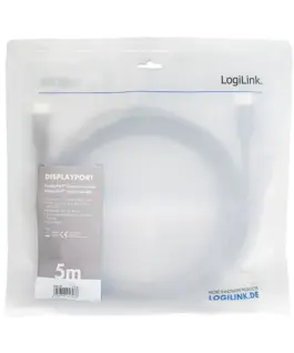 LogiLink DisplayPort 1.4 кабел черен