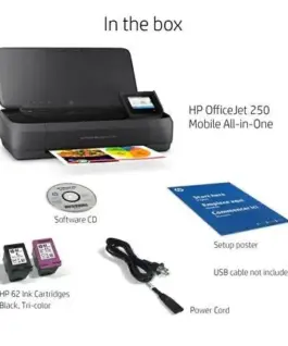 HP Inc. HP Officejet 252 AiO Printer CZ992A